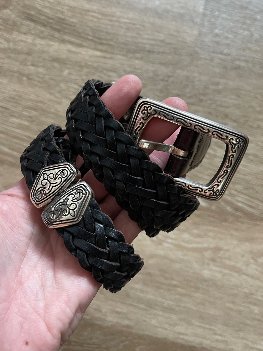 Woolrich Vintage Braided Belt